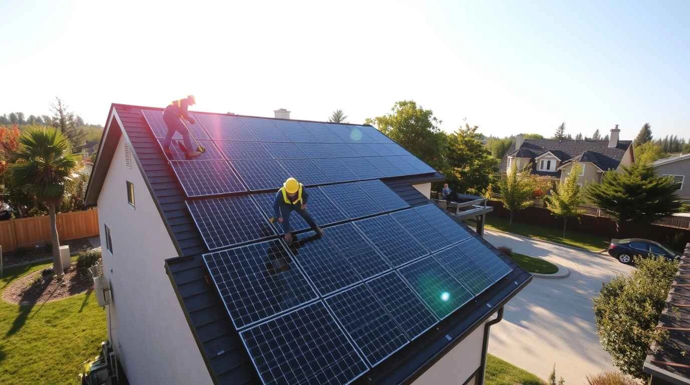 Residential Solar Installation